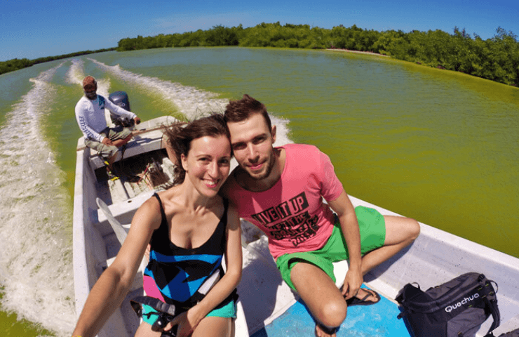 Las Coloradas y rio lagartos